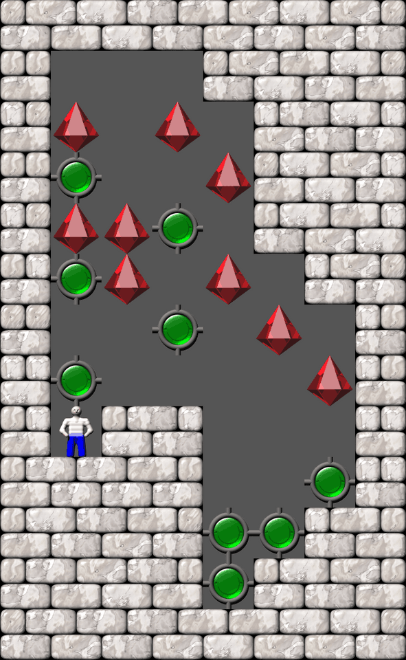 Сокобан More Bugs collections уровень 527